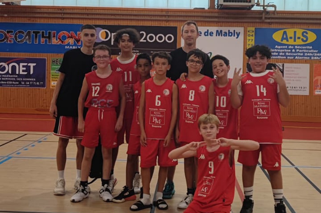 Photo équipe U13 Masculins saison 2025-2026
