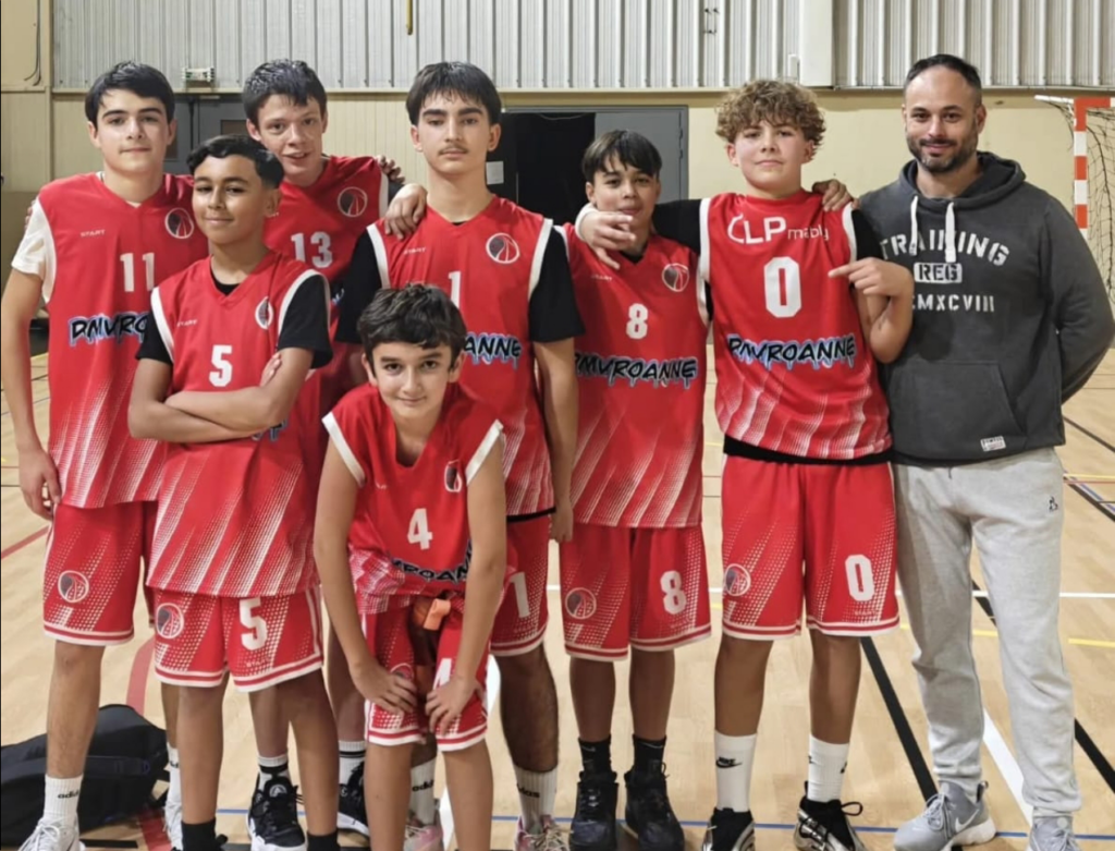 Photo équipe U15 Masculins saison 2025-2026